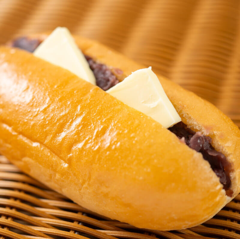 つぶあんバター